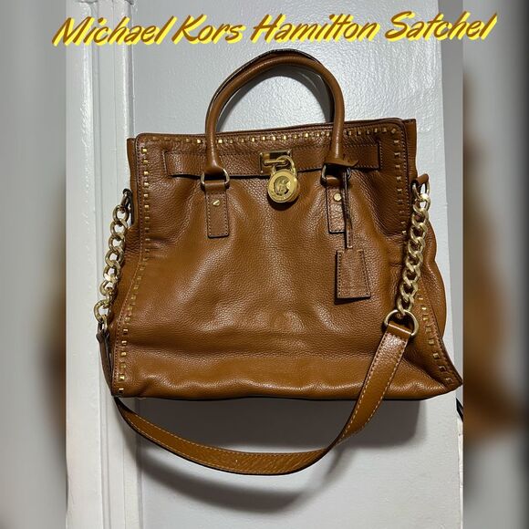 Michael Kors Hamilton | Satchel Bag - Picture 1 of 8